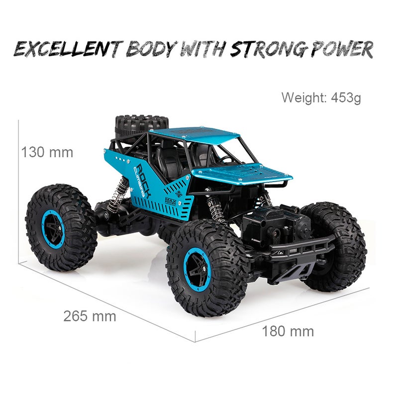CX1809 1/16 Scale 4WD Dual Motor Off-Road Climbing RC Rock Crawler 30cm  - Image 5