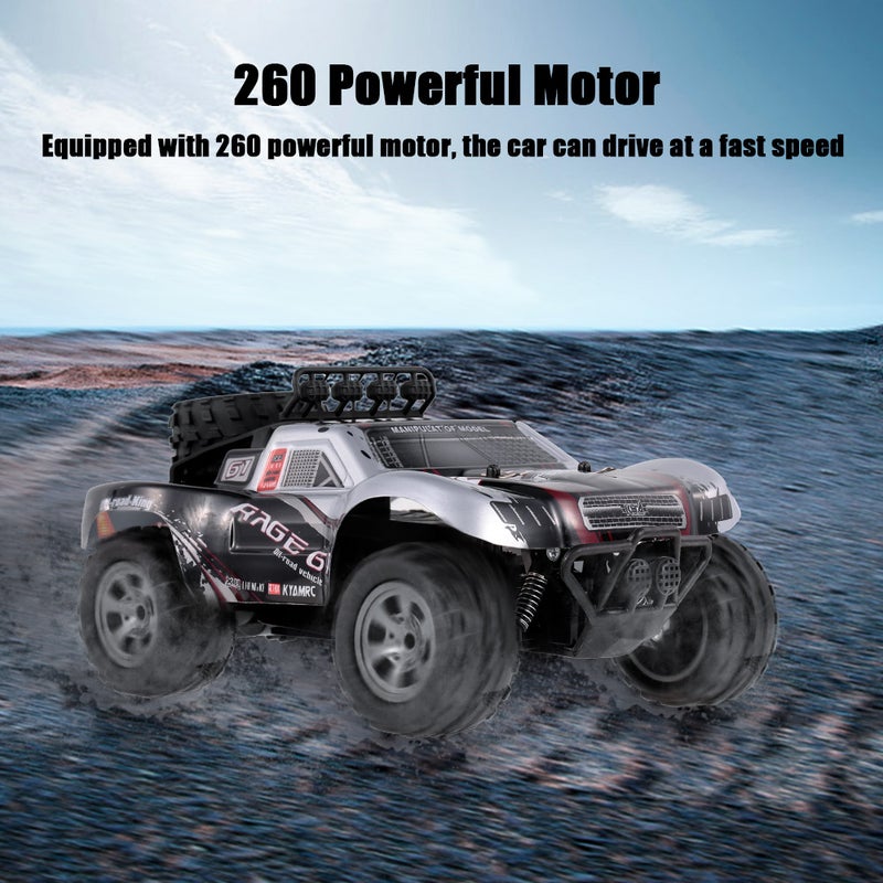 KY-1885A 2.4GHz 1/18 Scale 2WD Big Wheel RC Car Off-Road Truck 23.5cm  - Image 4