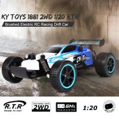 1881 2.4GHz 2WD 1/20 Scale Brushed Electric RTR RC Racing Drift Car 25cm