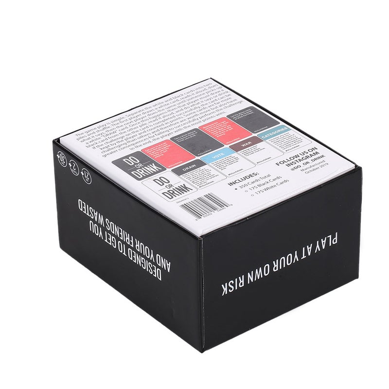 Do or Drink Win or Blackout Adult Party Card Game 12.4cm - Image 5