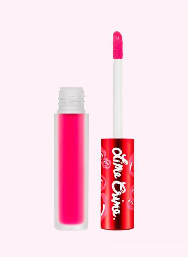 Lime Crime Velvetines Matte Lipstick Pink Velvet  - Image 2