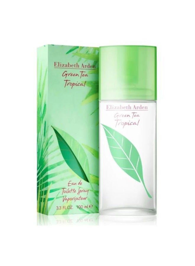 Elizabeth Arden Pack Of 2 Green Tea Tropical EDT 2x100ml - Image 2