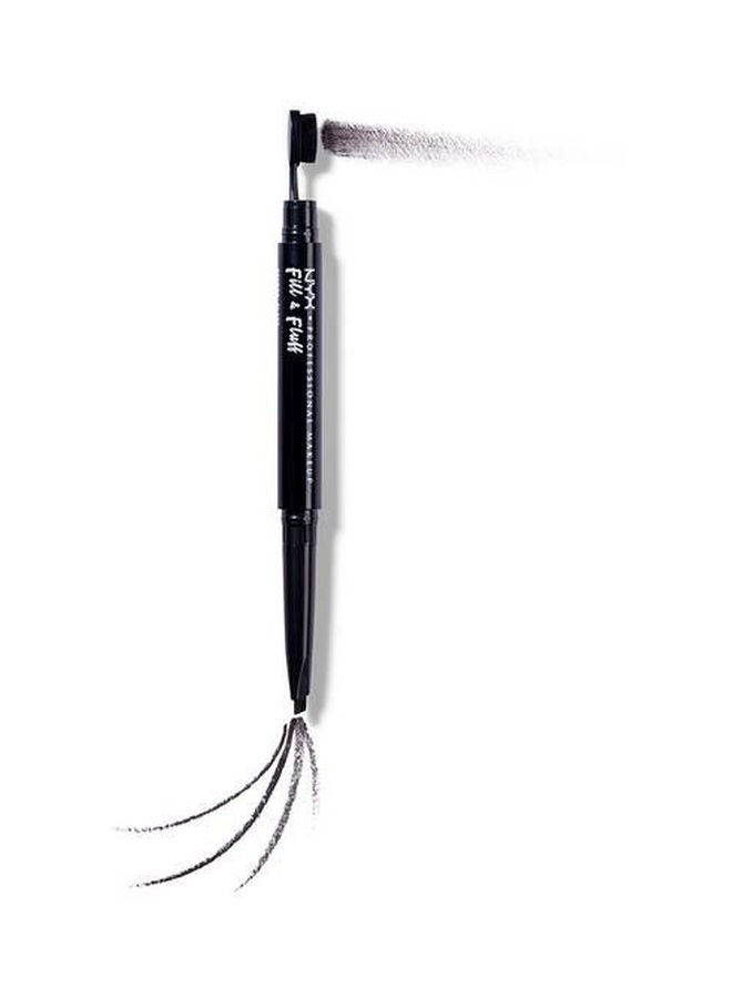 NYX PROFESSIONAL MAKEUP Fill And Fluff Eyebrow Pomade Pencil Ash Brown - Image 4