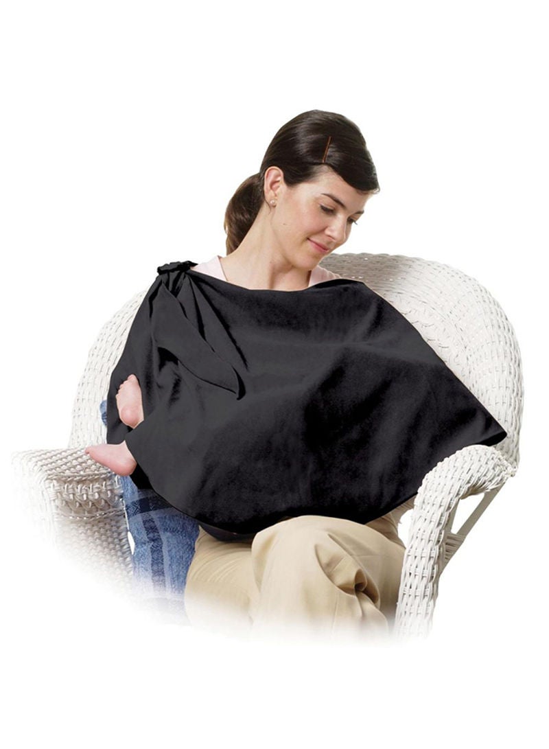 the FIRST years - Nursing Privacy Wrap Cover - Black - Image 1