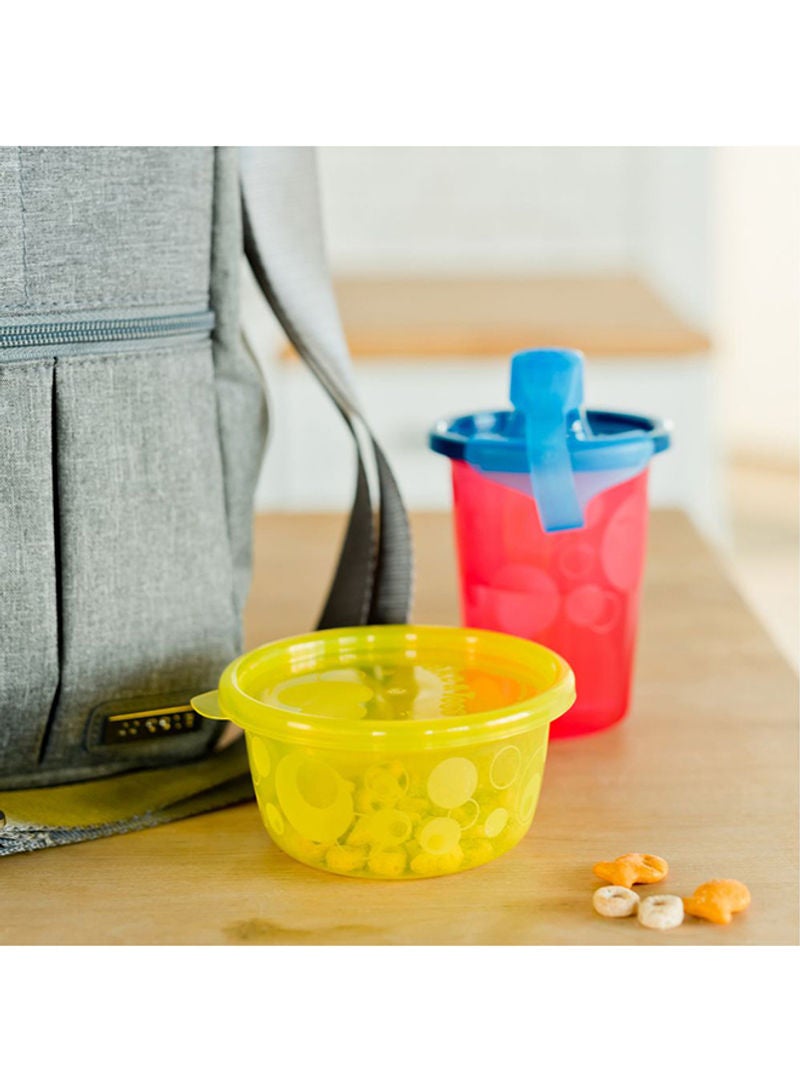 Take & Toss - Pack Of 6 Spill Proof Sippy Cup, 207ml - Multicolour-Y1300 - Image 1
