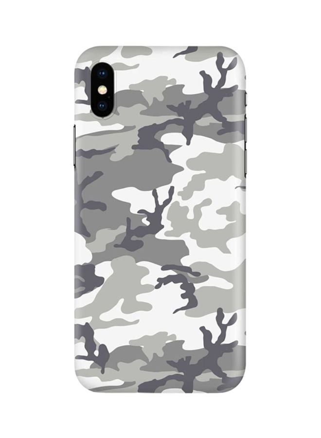 Stylizedd Protective Case Cover For Apple iPhone X/Xs Artic Camo
