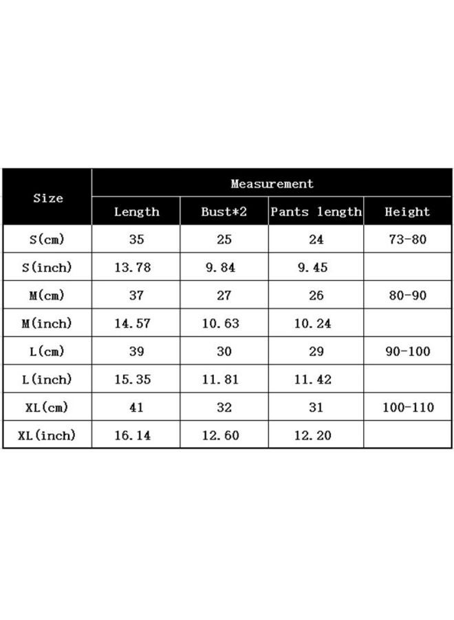طقم مكون من قطعتين عبارة عن شورت وفيست بطبعة رسومات كرتونية أصفر/أزرق/أبيض - Image 2