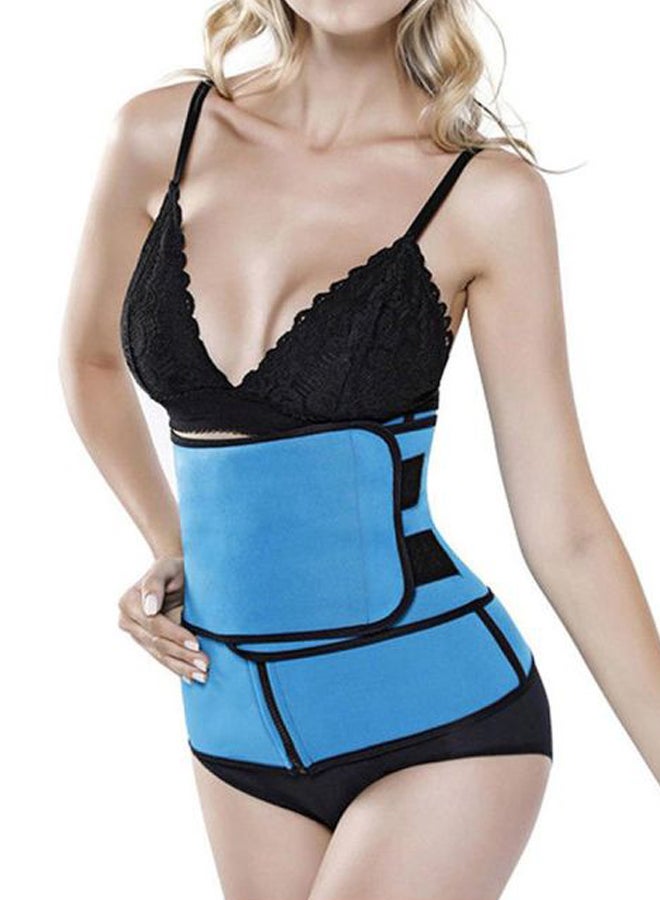 مشد تنحيف الجسم مع حزام أزرق - Image 3