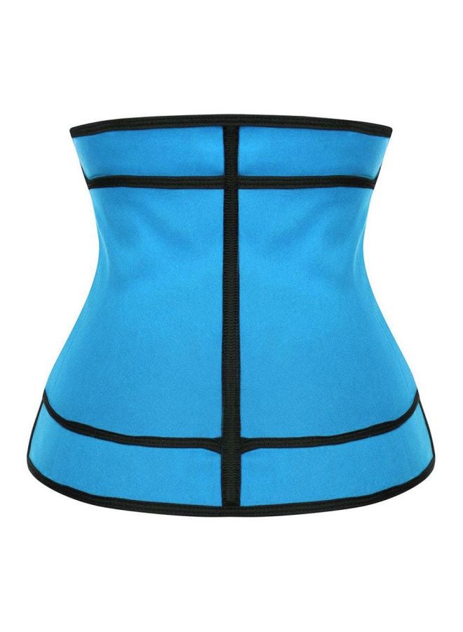 مشد تنحيف الجسم مع حزام أزرق - Image 2