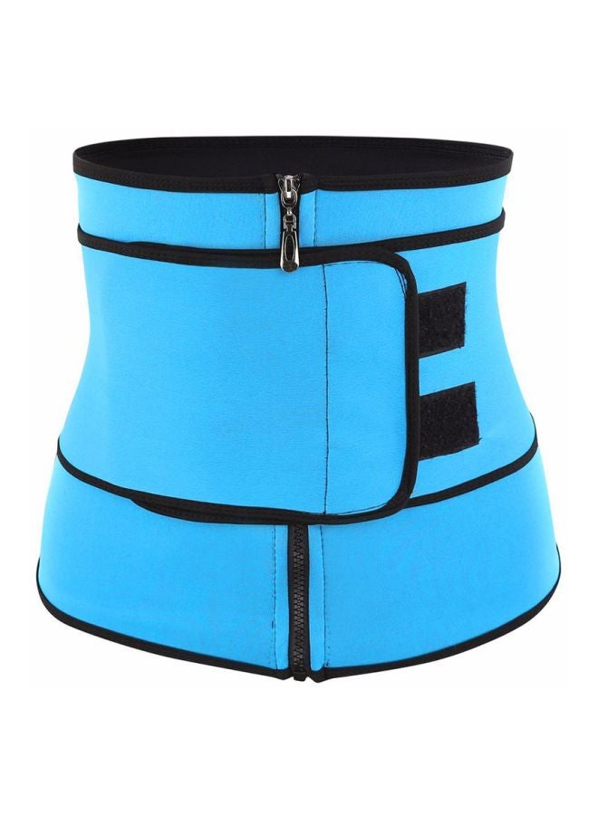 مشد تنحيف الجسم مع حزام أزرق - Image 1