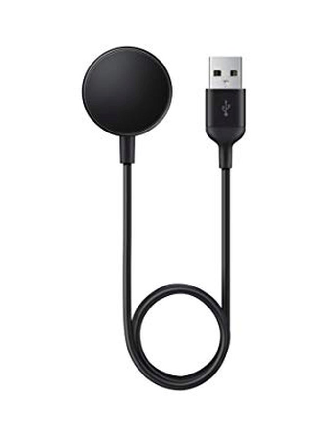 Samsung - EP-OR825 Wireless Charger For Samsung Galaxy Watch Active2 Black - Image 1