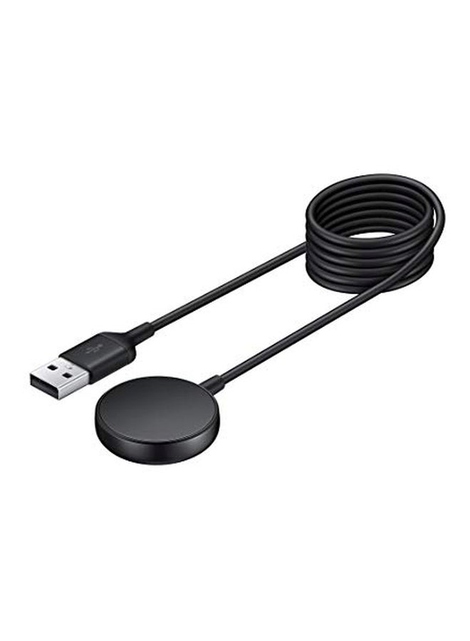 Samsung - EP-OR825 Wireless Charger For Samsung Galaxy Watch Active2 Black - Image 1