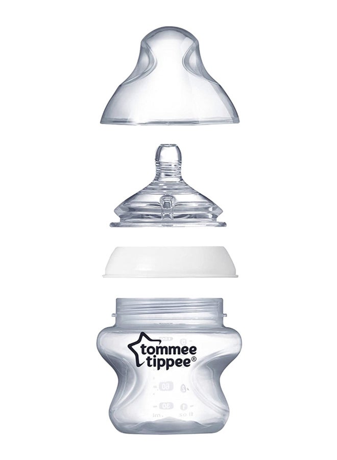 tommee tippee Closer To Nature Slow-Flow Teats, 0+ Months, Pack Of 2 - Clear  - Image 4