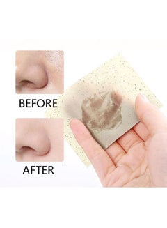 TOEON 100-Piece Tea Tree Oil Blotting Paper Set Green  - Image 2