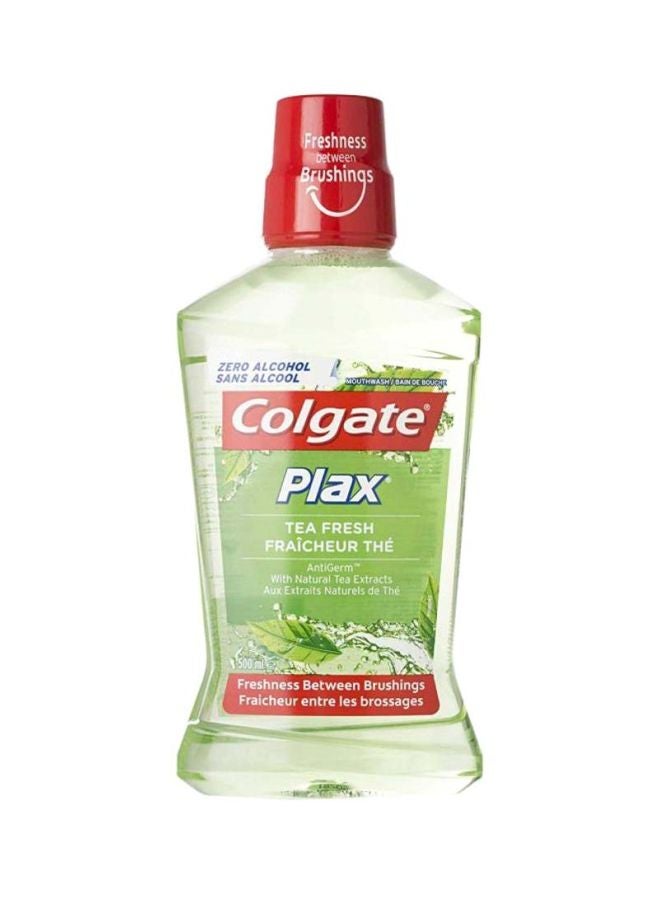كولجيت غسول الفم بلاكس بالشاي المنعش أخضر 500ملليلتر - Image 1