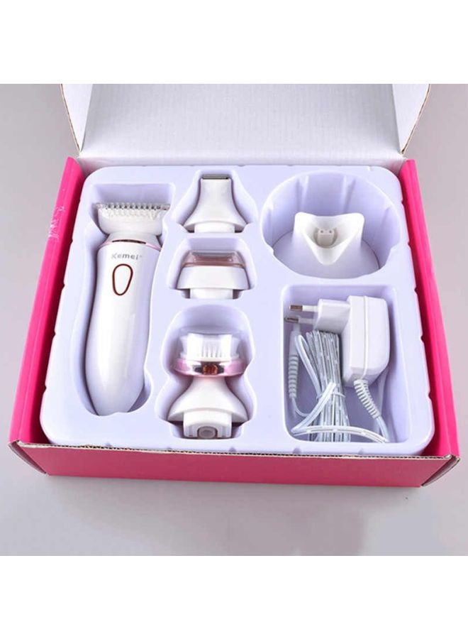 Km-7202 5-In-1 Beauty Tool Kit White/Purple