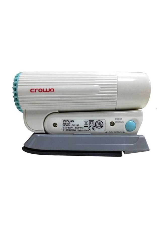 كراون لاين مجموعة مكونة من مجفف شعر مع غلاية كهربائية أبيض/فضي 10جرام - Image 4