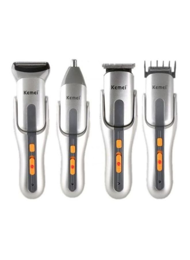 Kemei 8-In-1 Grooming Kit Grey/Black/Orange - Image 2