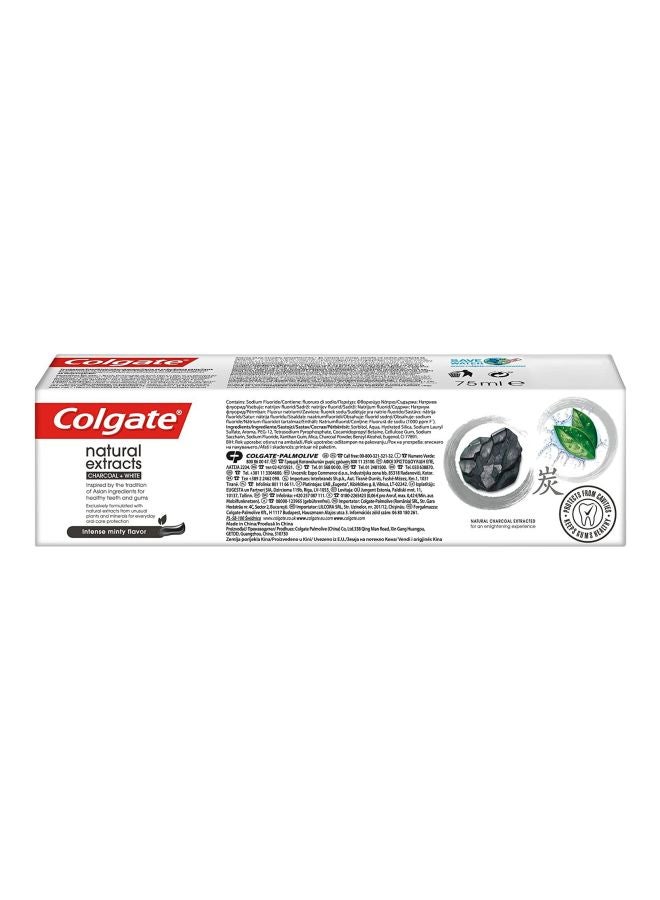 كولجيت معجون أسنان بمستخلصات طبيعية بالفحم النشط 75ملليلتر - Image 2
