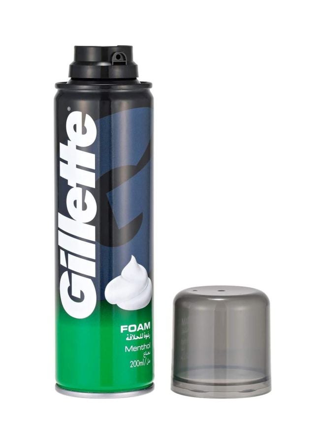 Gillette - Menthol Shaving Foam 200ml - Image 1