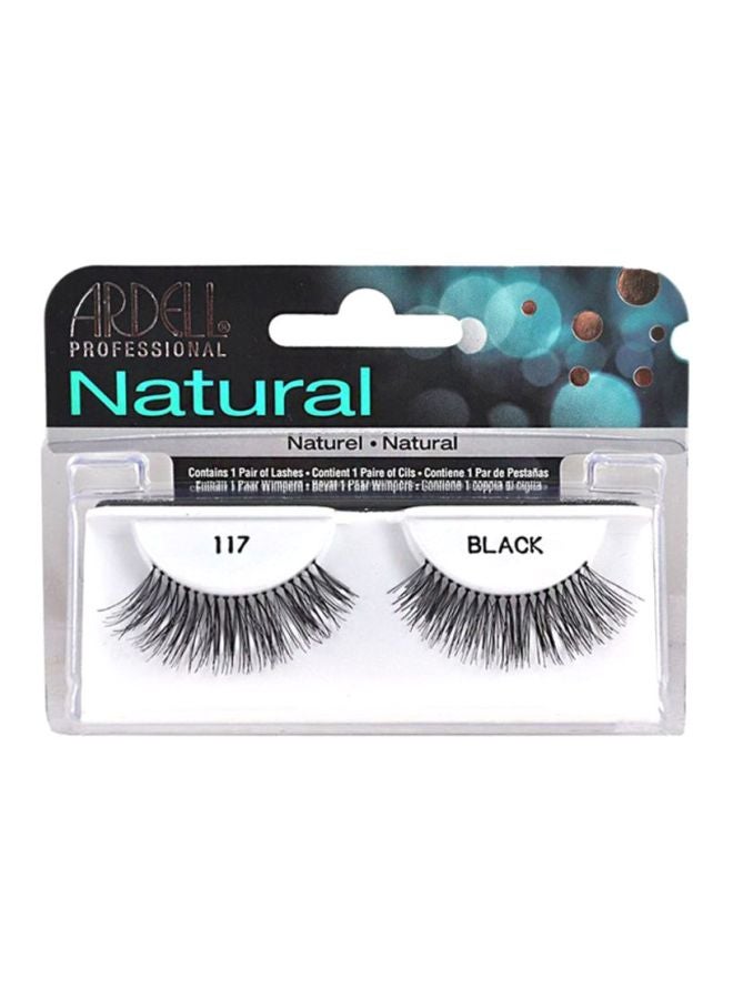 Glamour False Eyelashes 117 Black