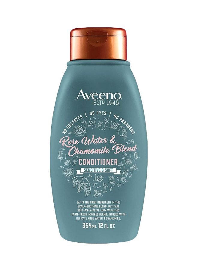Aveeno Rose Water And Chamomile Blend Conditioner 354ml - Image 1