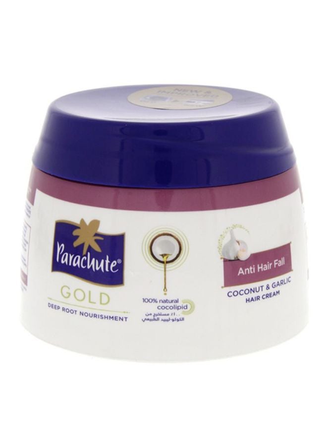 Parachute Gold Anti Hair Fall Coconut And Garlic Hair Cream 210ml  - Image 1