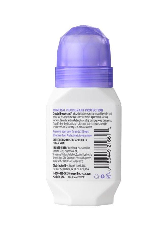 Crystal Mineral Deodorant Roll-On With Lavender 66ml - Image 3
