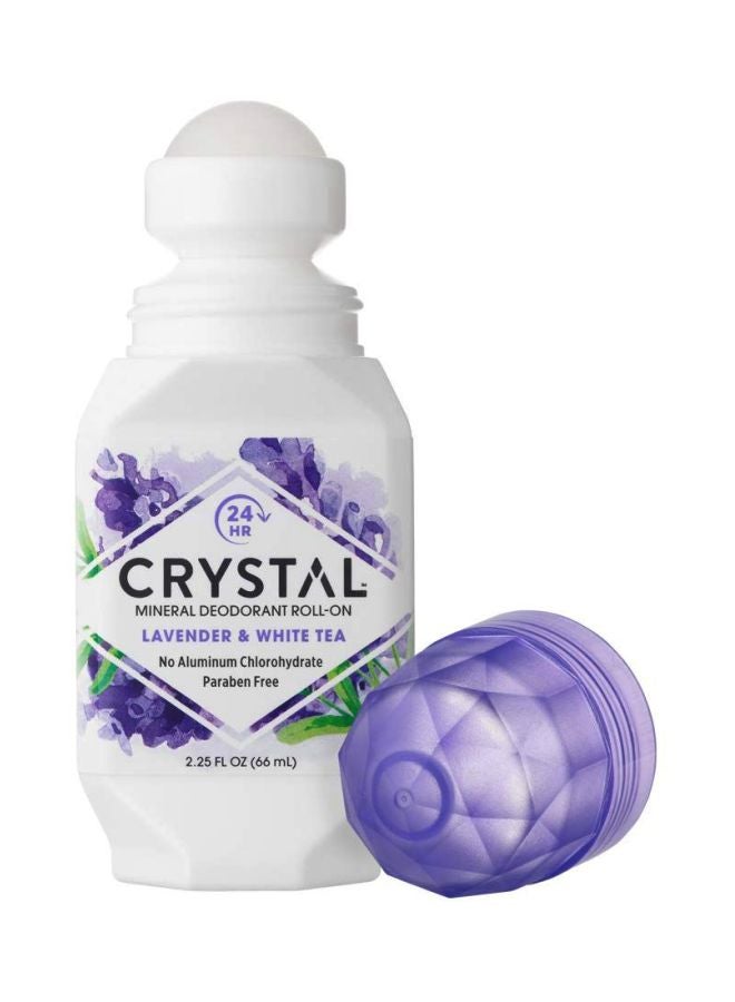 Crystal Mineral Deodorant Roll-On With Lavender 66ml - Image 1