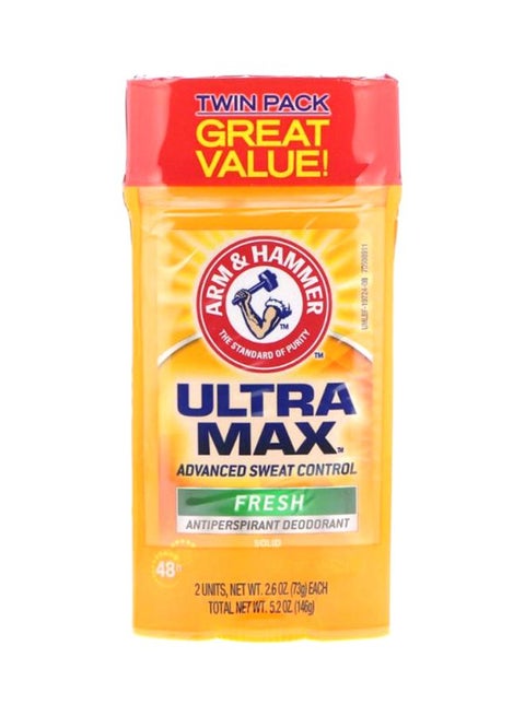 Pack Of 2 Ultra Max Fresh Deodorant 146grams