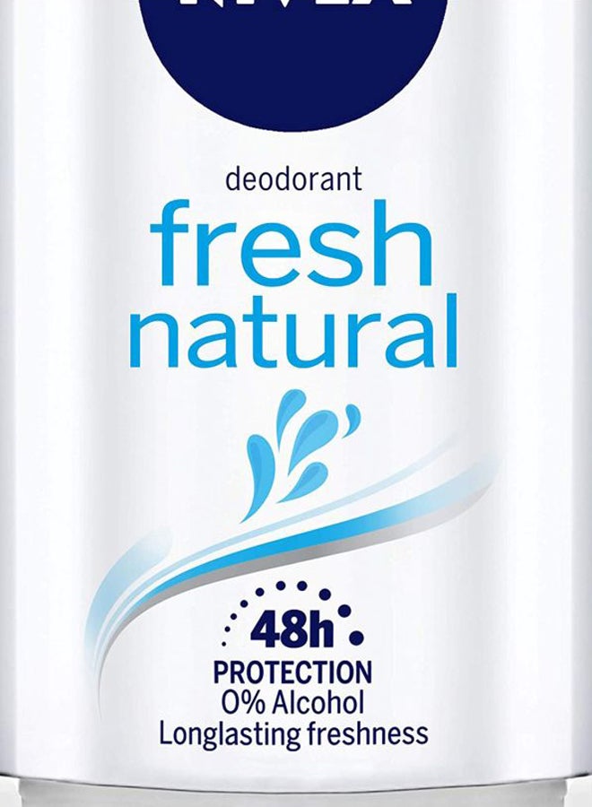 Nivea Fresh Natural Deodorant Roll On 50ml - Image 5
