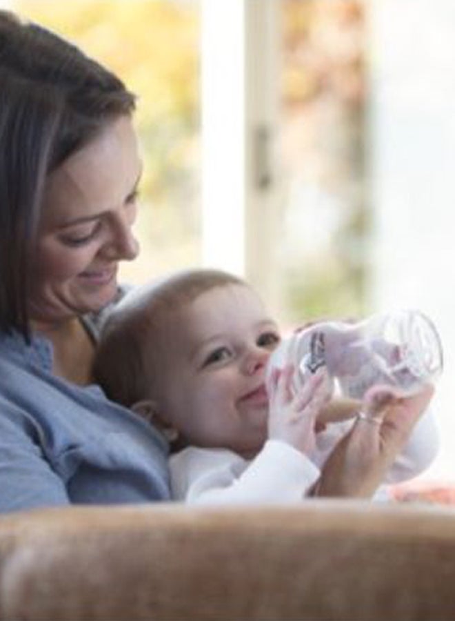 تومي تيبي زجاجة ناتشر لإطعام الحبوب للأطفال، 325 مل - لون شفاف/ أبيض - Image 5