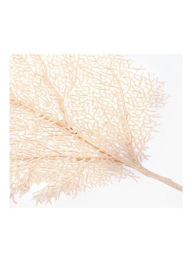 Decorative Heat Resistant Leaf Pattern Table Placemat Gold 56x38cm - Image 4