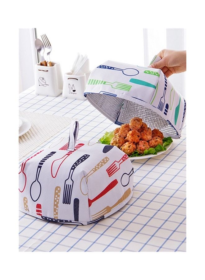 Generic Decorative Foldable Table Food Cover Multicolour 22x22x11.5cm  - Image 2