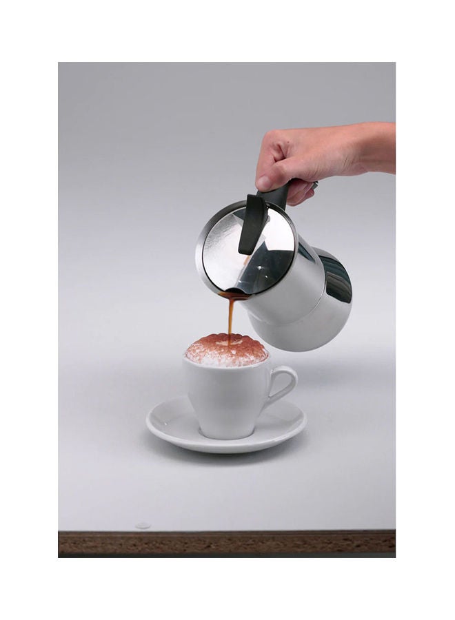 Electric Mini Beating Coffee Mixer Tool Silver 20cm - Image 5