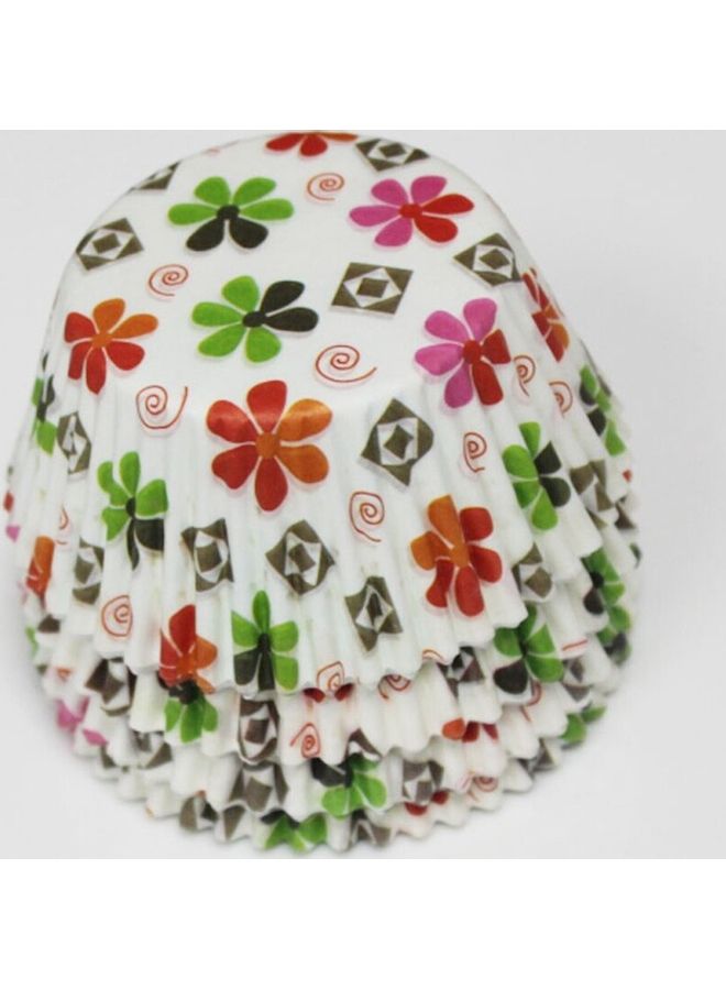 30 Piece Disposable Muffins Baking Cupcake Mould Multicolour Multicolour 7x5x3cm - Image 3