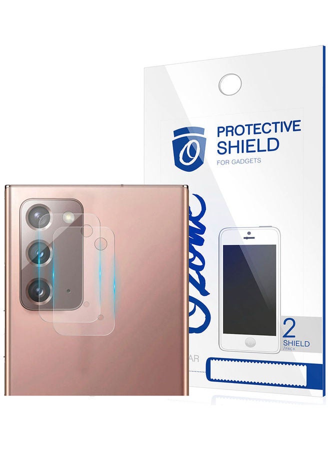 O Ozone Pack Of 2 Tempered Glass Lens Protector For Galaxy Note 20 Clear - Image 1