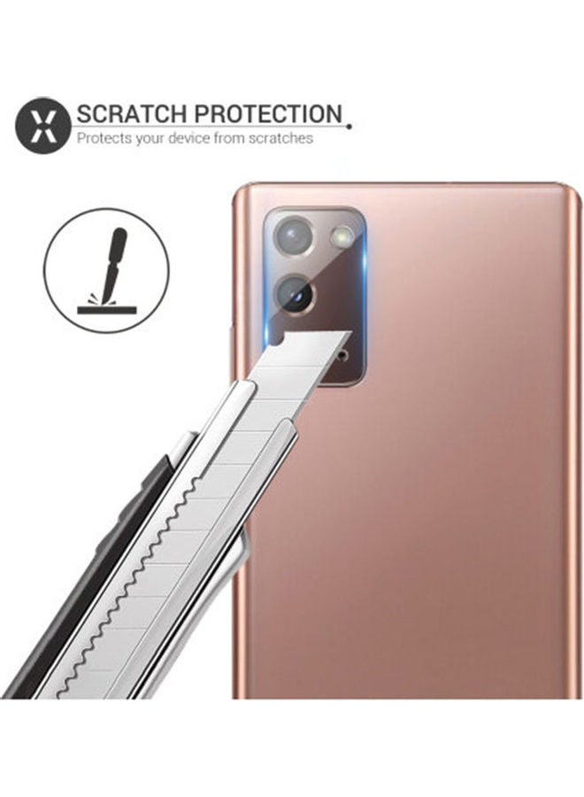 O Ozone Pack Of 2 Tempered Glass Lens Protector For Galaxy Note 20 Clear - Image 3