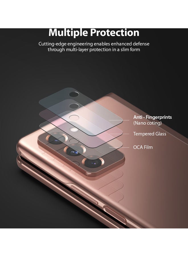 Pack Of 3 Screen Protector For Samsung Galaxy Z Fold 2 Clear