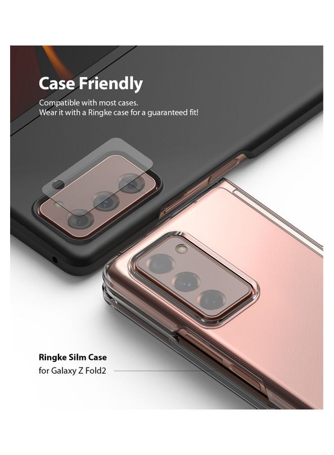 Pack Of 3 Screen Protector For Samsung Galaxy Z Fold 2 Clear
