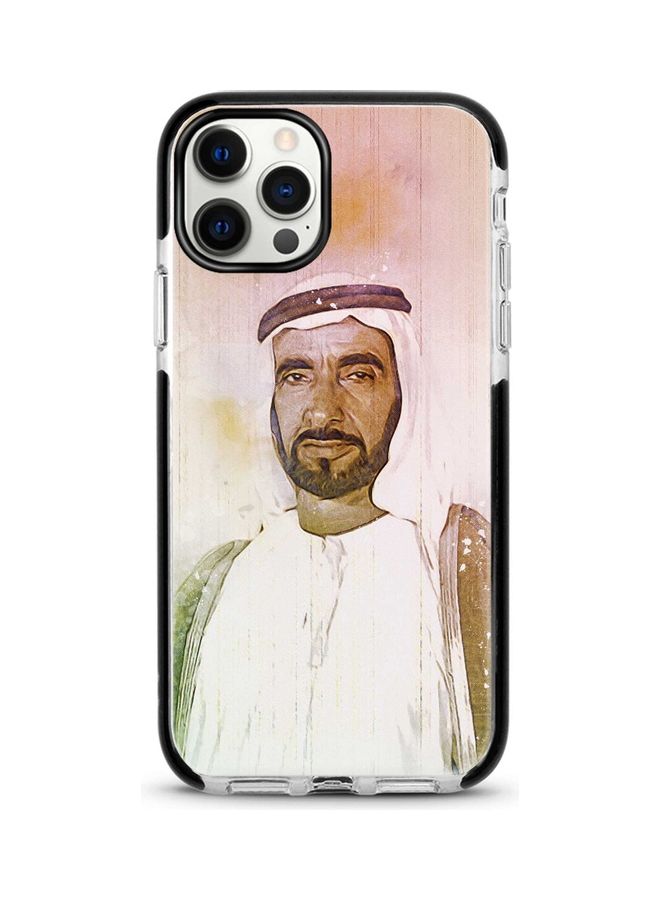 Stylizedd Protective Case Cover For Apple iPhone 12 Pro/12 The Wise Sheikh Zayed - Image 1