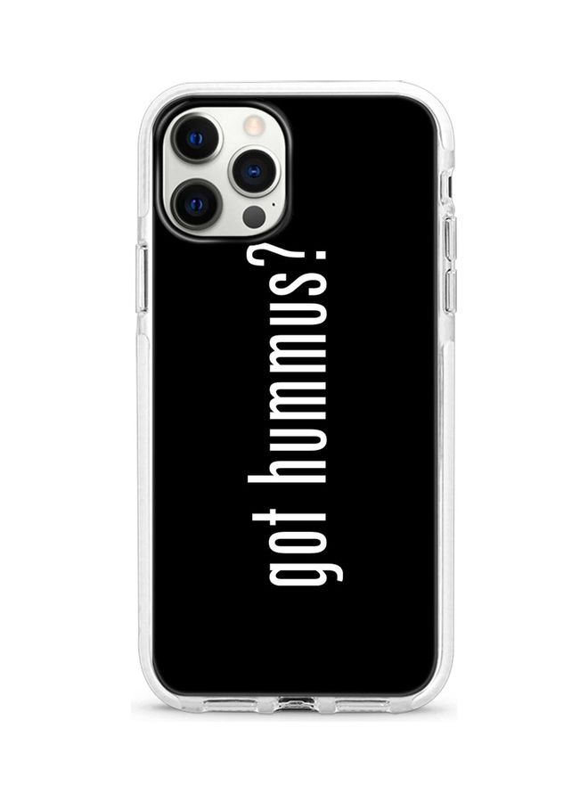 Stylizedd Protective Case Cover For Apple iPhone 12 Pro/12 Got Hummus? - Image 1