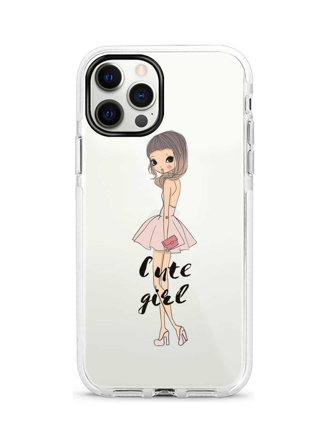 Stylizedd Protective Case Cover For Apple iPhone 12 Pro/12 Cute Girl - Image 1