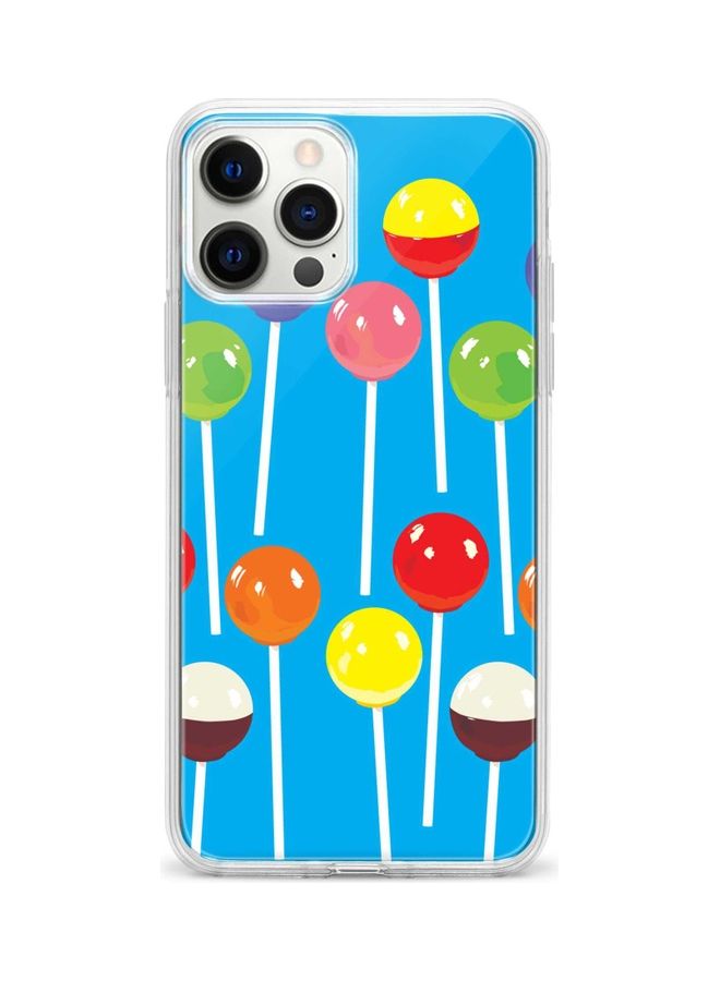 Stylizedd Lollipop Loops Printed Case For Apple iPhone 12 Pro/iPhone 12 Blue/Red/Green - Image 1