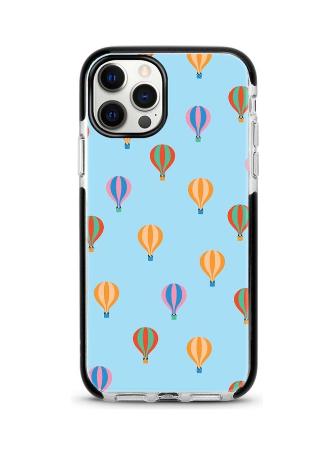 Stylizedd Hot Balloons Printed Case For Apple iPhone 12 Pro/iPhone 12 Blue/Red/Orange - Image 1