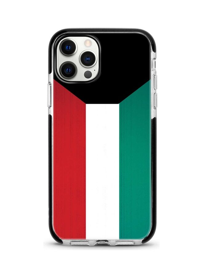 Stylizedd Flag Of Kuwait Printed Case For Apple iPhone 12 Pro/iPhone 12 Green/White/Red - Image 1