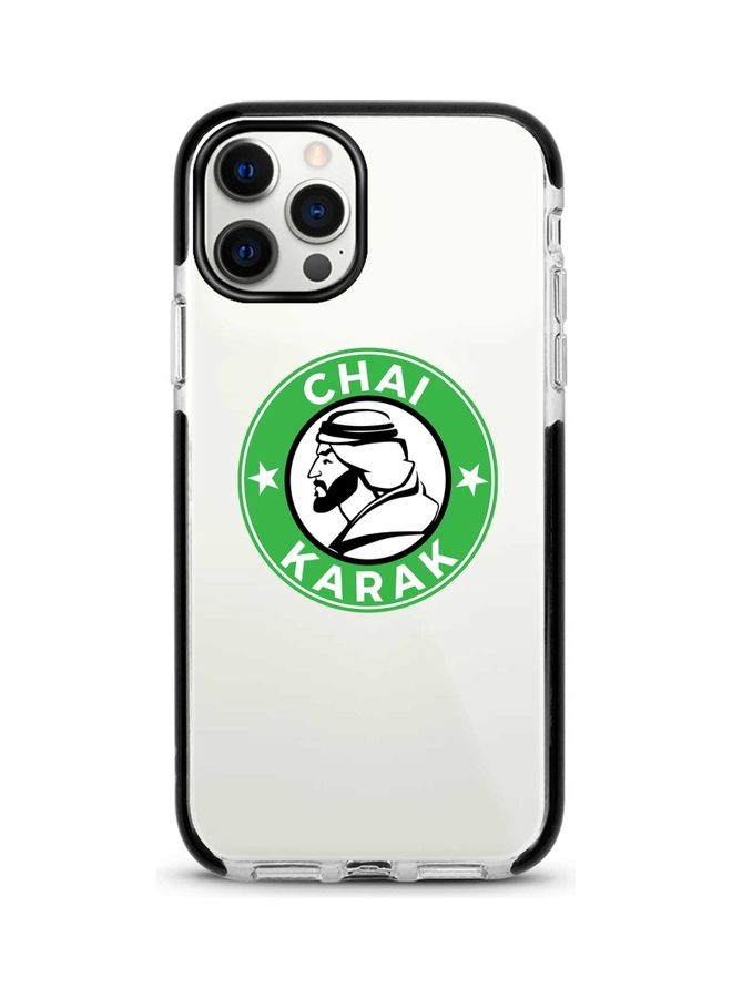 Stylizedd Chai Karak Printed Case For Apple iPhone 12 Pro/iPhone 12 Clear/Green/Black - Image 1