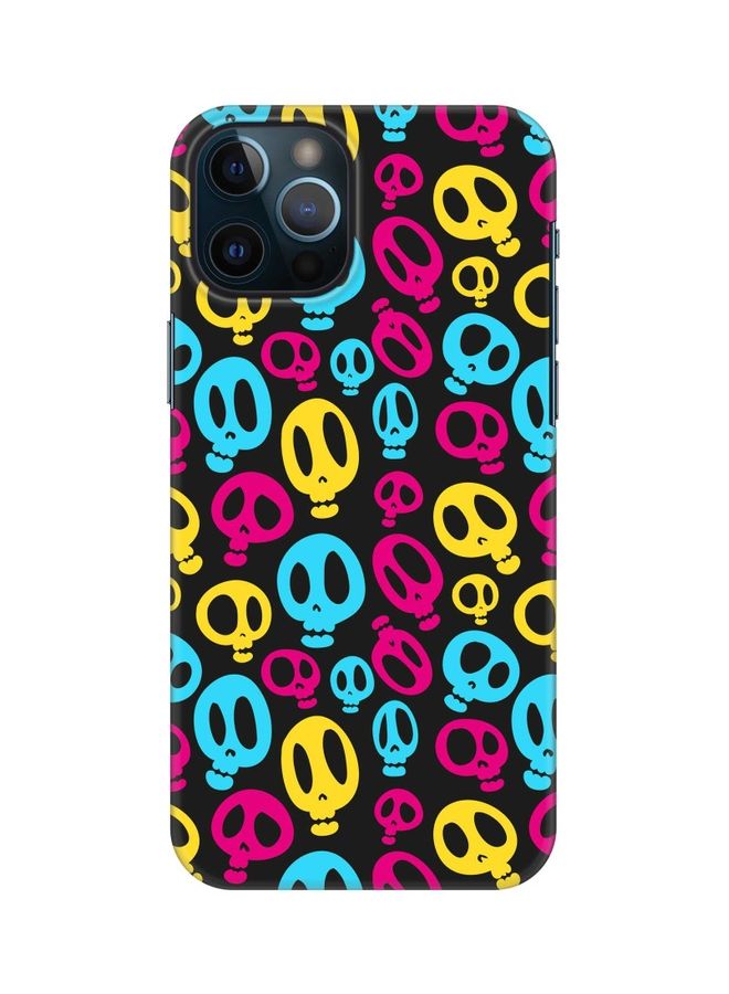 Stylizedd Protective Case Cover For Apple iPhone 12 Pro Max Crazy Skulls - Image 1