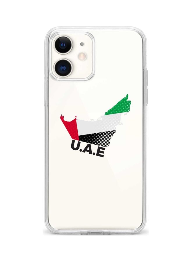Stylizedd UAE Map Printed Case Cover For Apple iPhone 12 mini Multicolour - Image 1