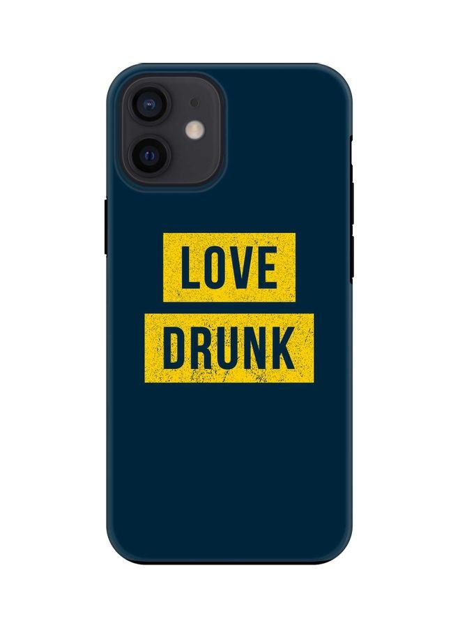 Stylizedd Love Drunk Protective Case for Apple iPhone 12 Mini Multicolour - Image 1